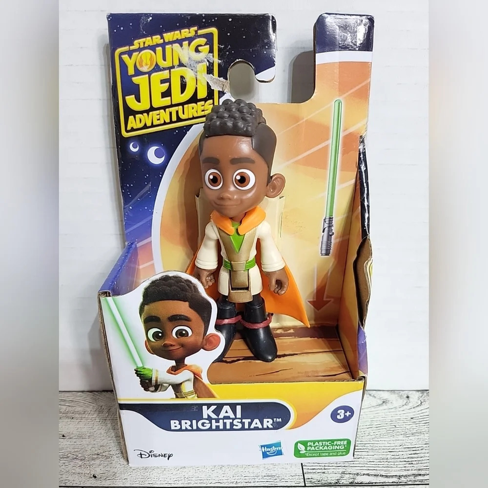 NEW Hasbro Star Wars Young Jedi Adventures Kai Brightstar Action Figure Disney